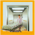 Machine room bed elevator with stainless steel